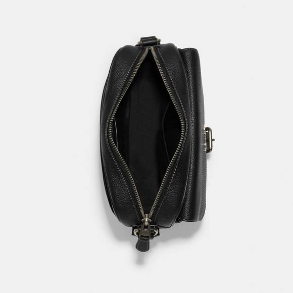 NWT Coach Outlet Hudson Crossbody In Signature Canvas - Picture 3 of 6